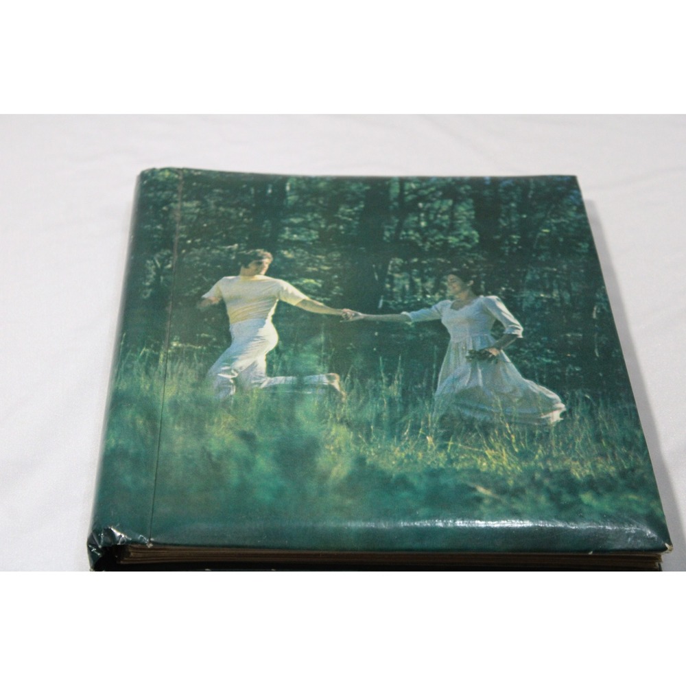 Vintage Self Adhesive Photo Album Romantic Couple Forest Cover Made in Korea